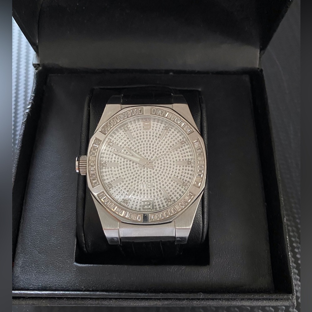 JBW Apollo mens watch 44mm, Swiss quartz